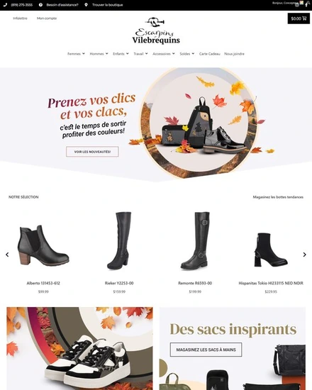 Page d’accueil de l’automne 2024 : « Prenez vos clics et vos clacs »